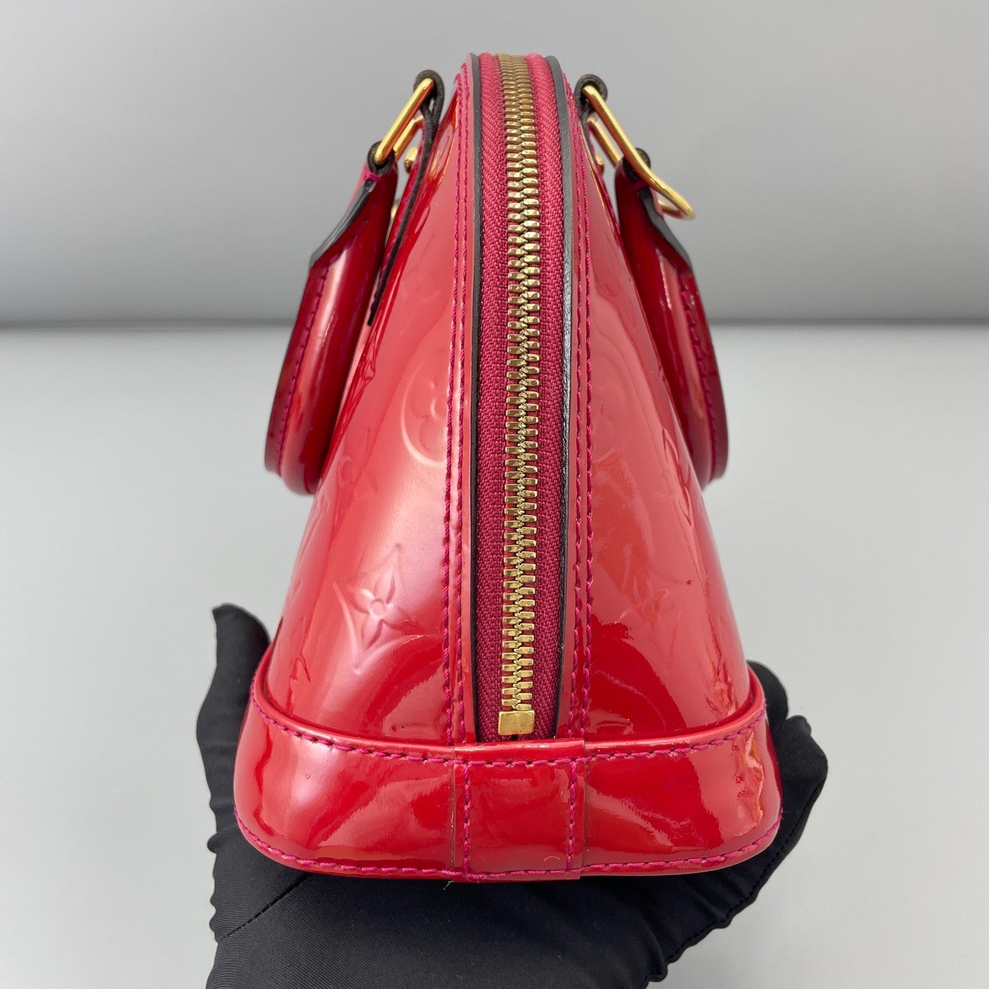 Louis Vuitton - Alma BB - Patent leather - Red - (mini)
