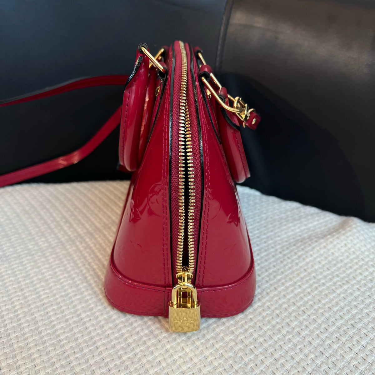 Louis Vuitton - Alma BB - Patent leather - Red - (mini)