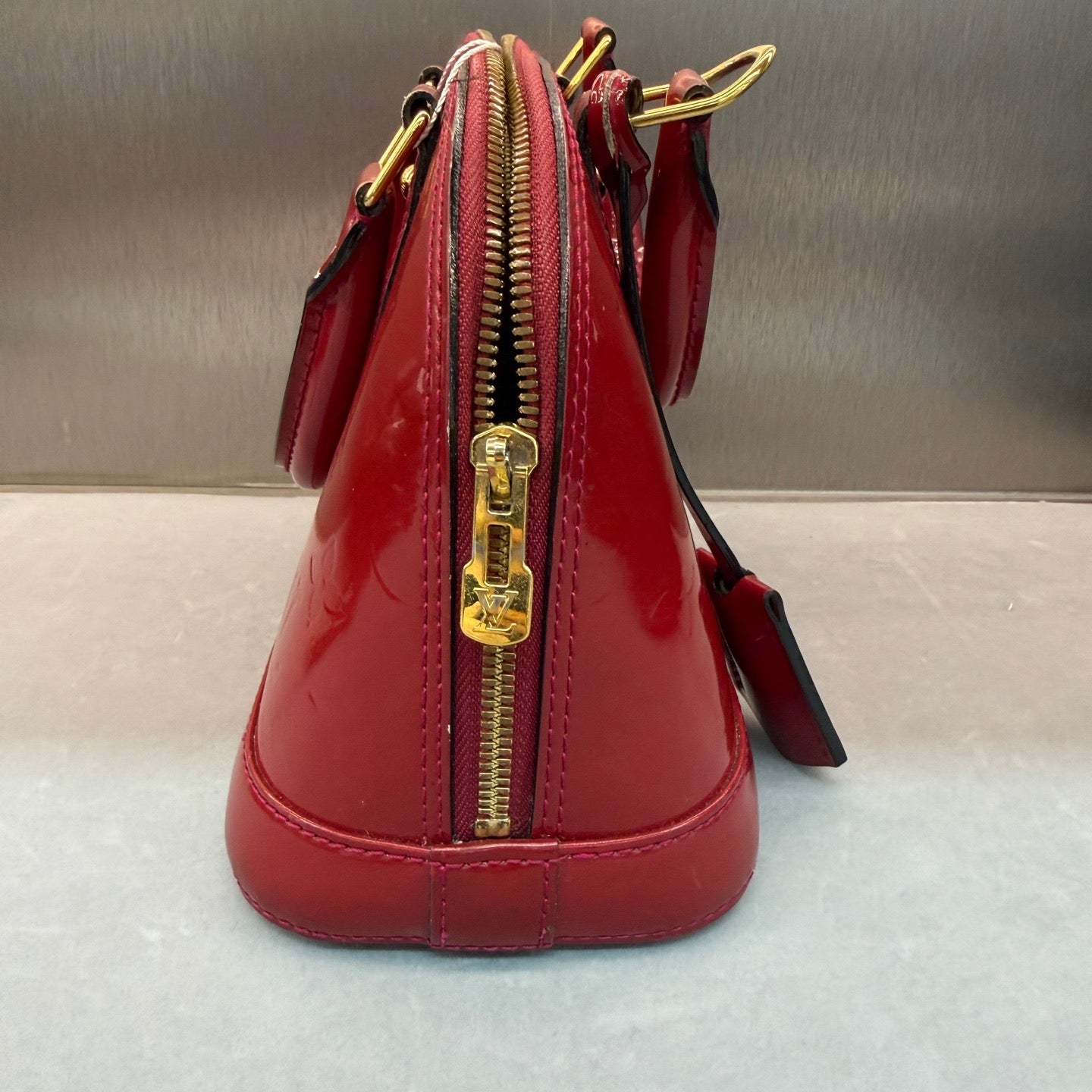 Louis Vuitton - Alma BB - Patent leather - Red - (mini)