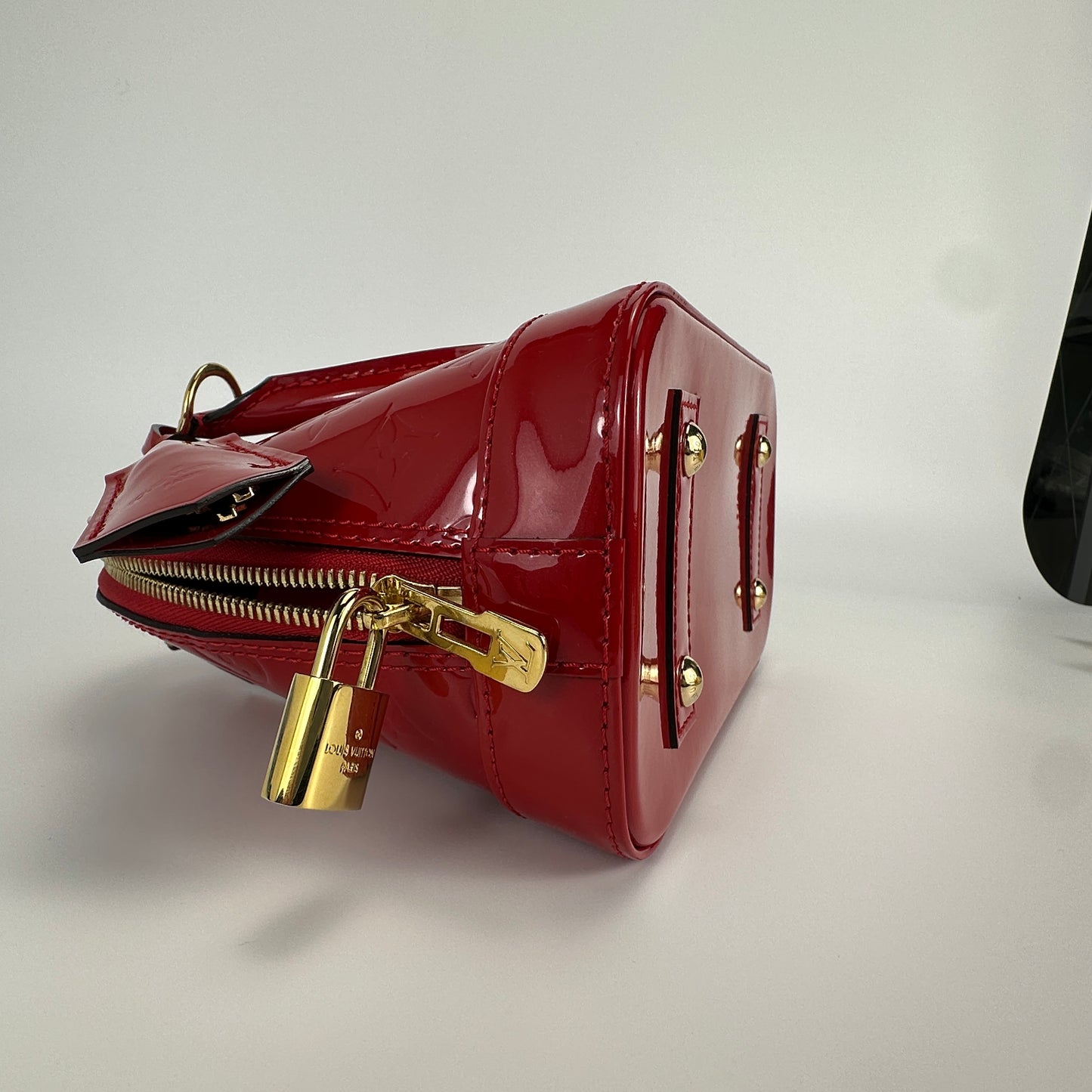 Louis Vuitton - Alma BB - Patent leather - Red - (mini)