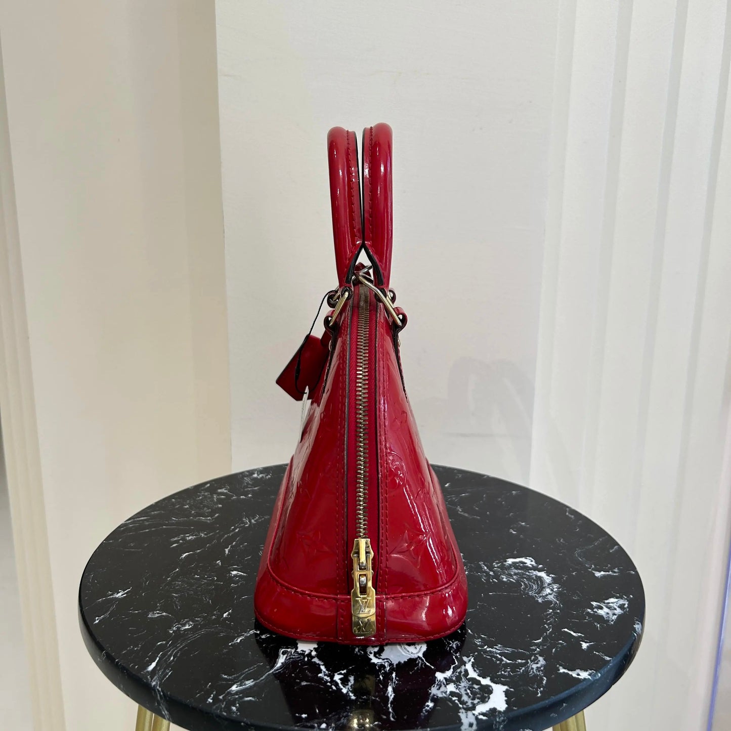Louis Vuitton - Alma BB - Patent leather - Red - (mini)