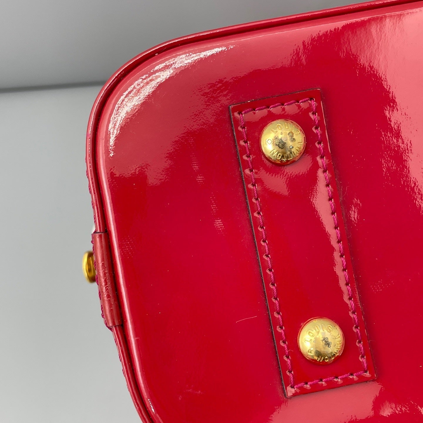 Louis Vuitton - Alma BB - Patent leather - Red - (mini)