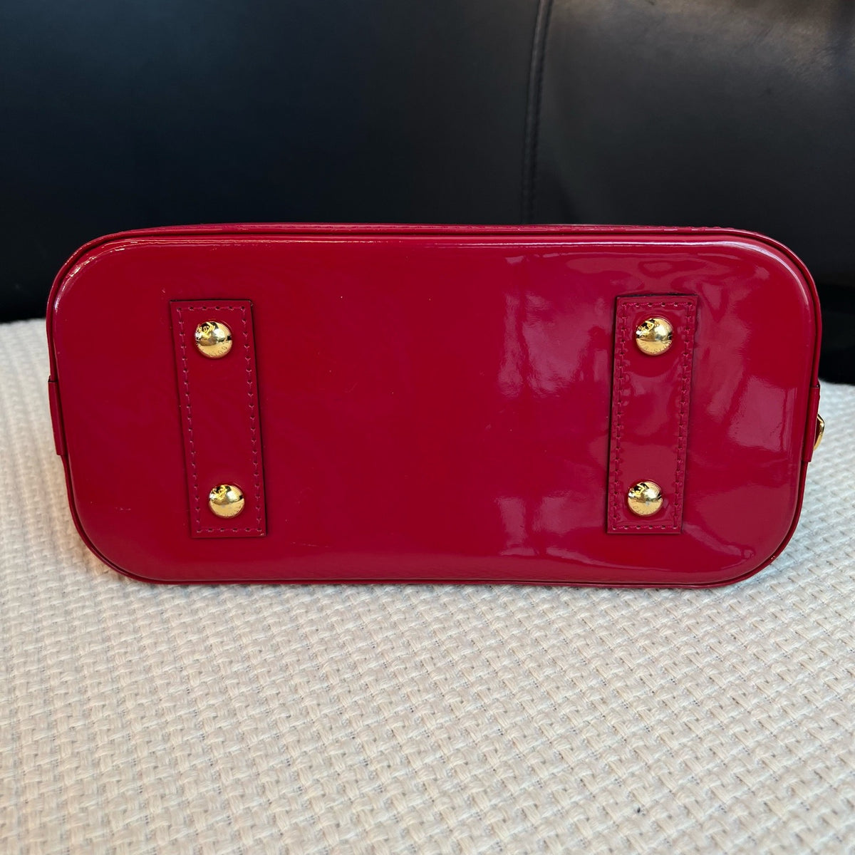 Louis Vuitton - Alma BB - Patent leather - Red - (mini)