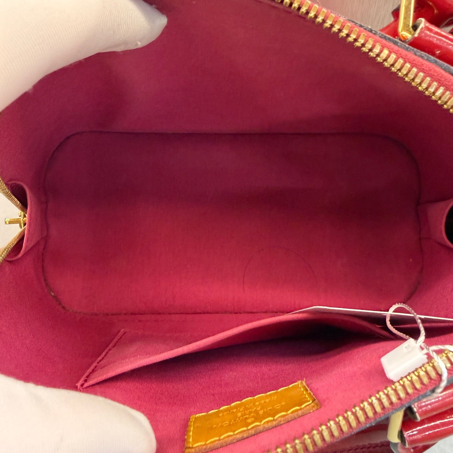 Louis Vuitton - Alma BB - Patent leather - Red - (mini)
