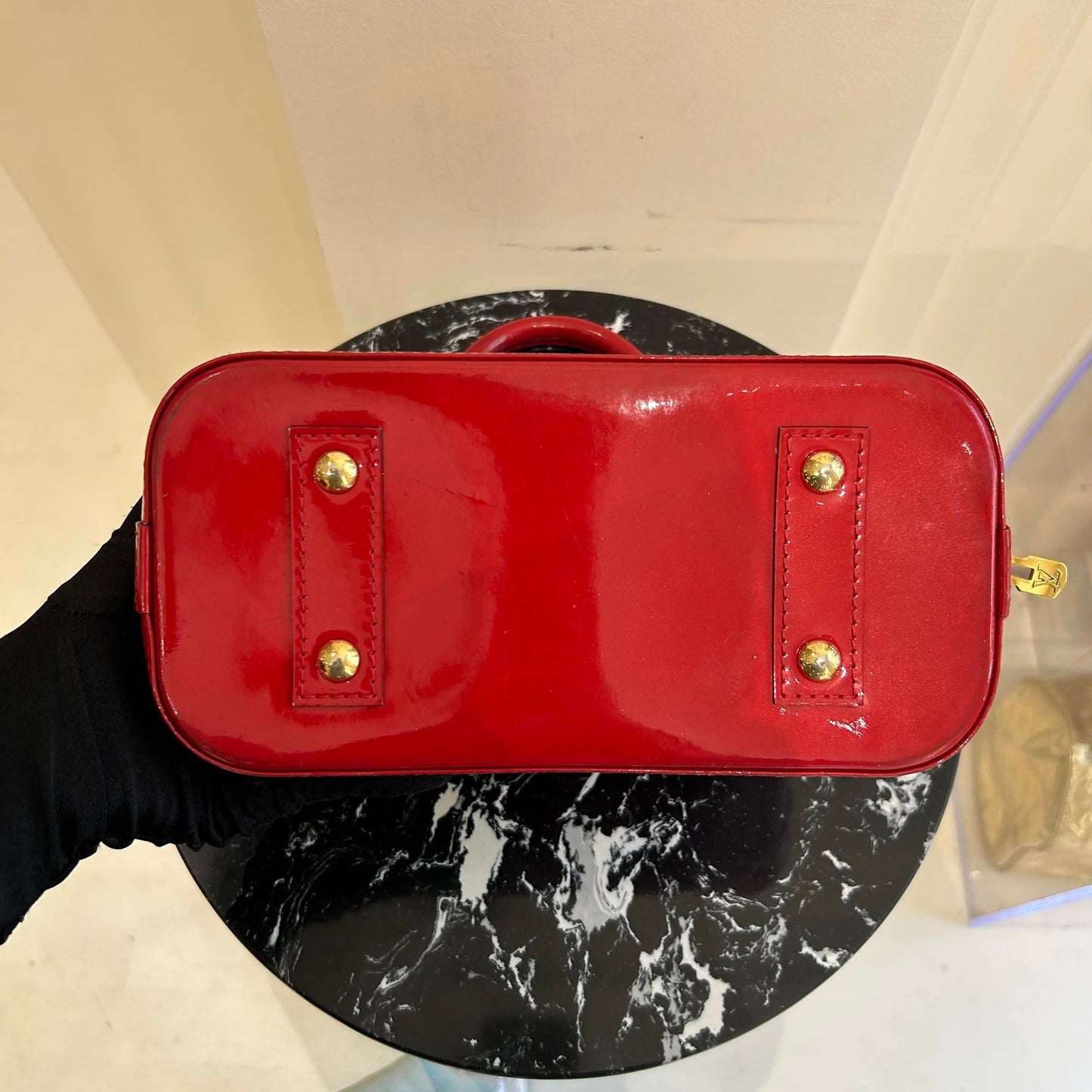 Louis Vuitton - Alma BB - Patent leather - Red - (mini)