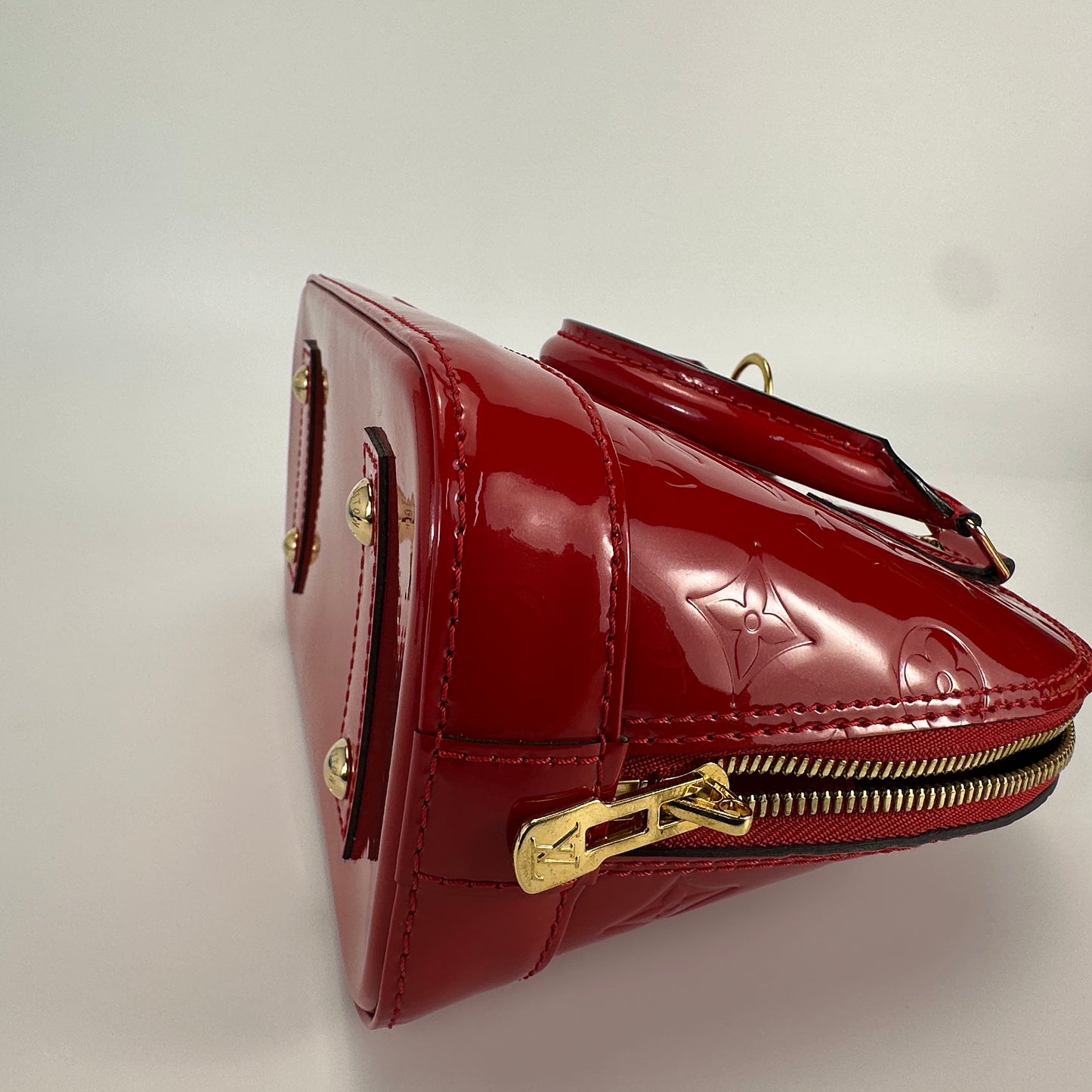 Louis Vuitton - Alma BB - Patent leather - Red - (mini)