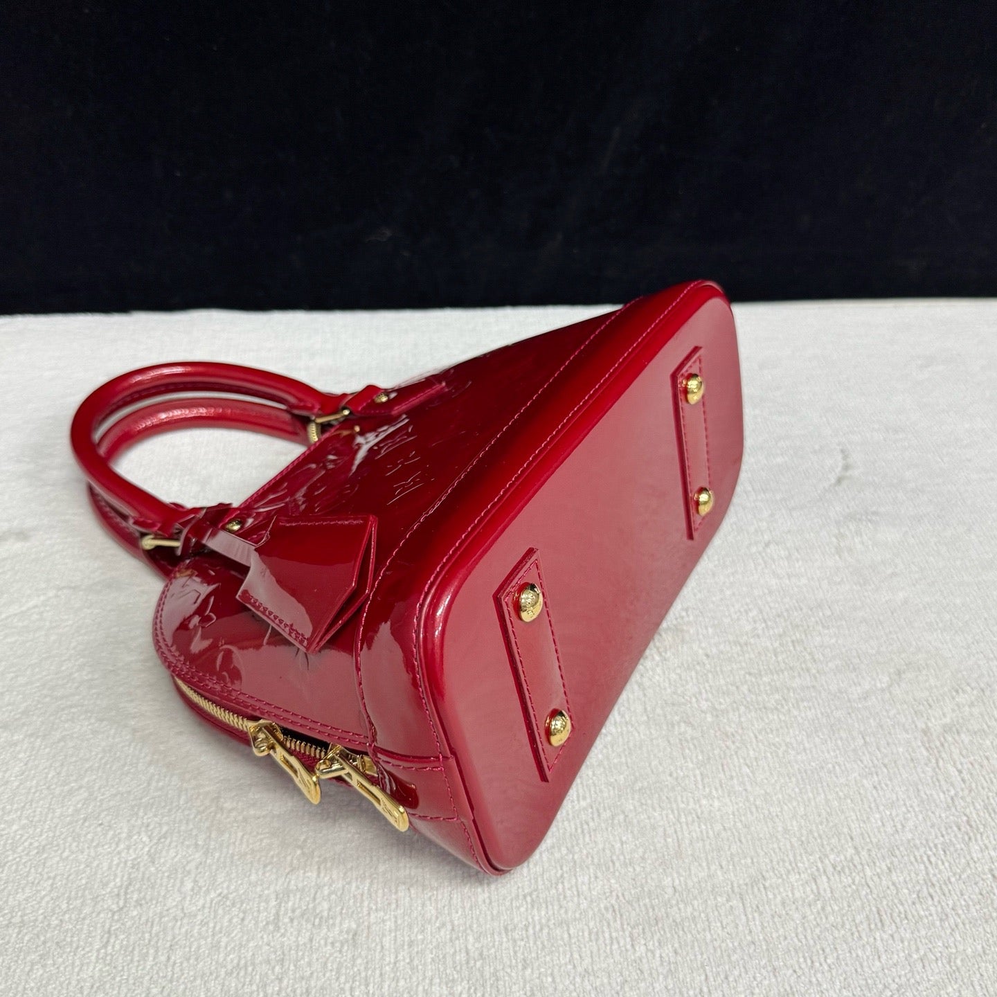 Louis Vuitton - Alma BB - Patent leather - Red - (mini)