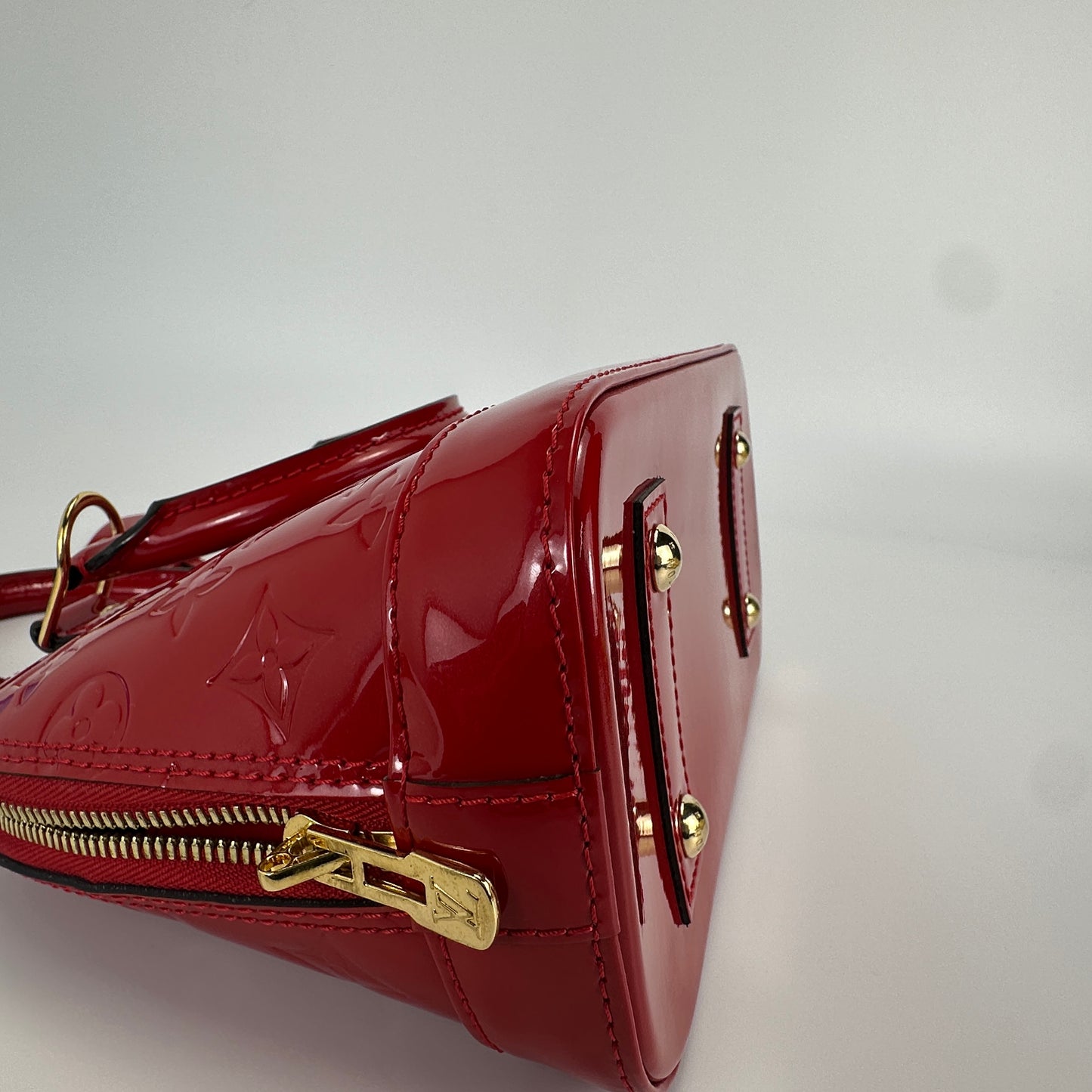 Louis Vuitton - Alma BB - Patent leather - Red - (mini)