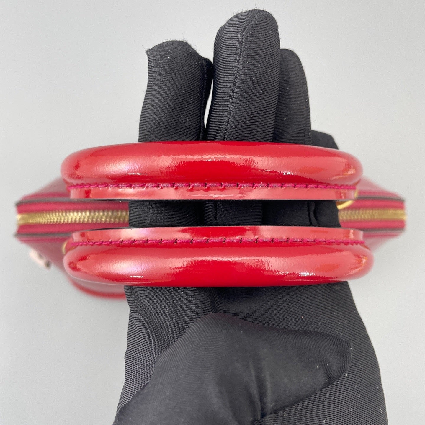 Louis Vuitton - Alma BB - Patent leather - Red - (mini)
