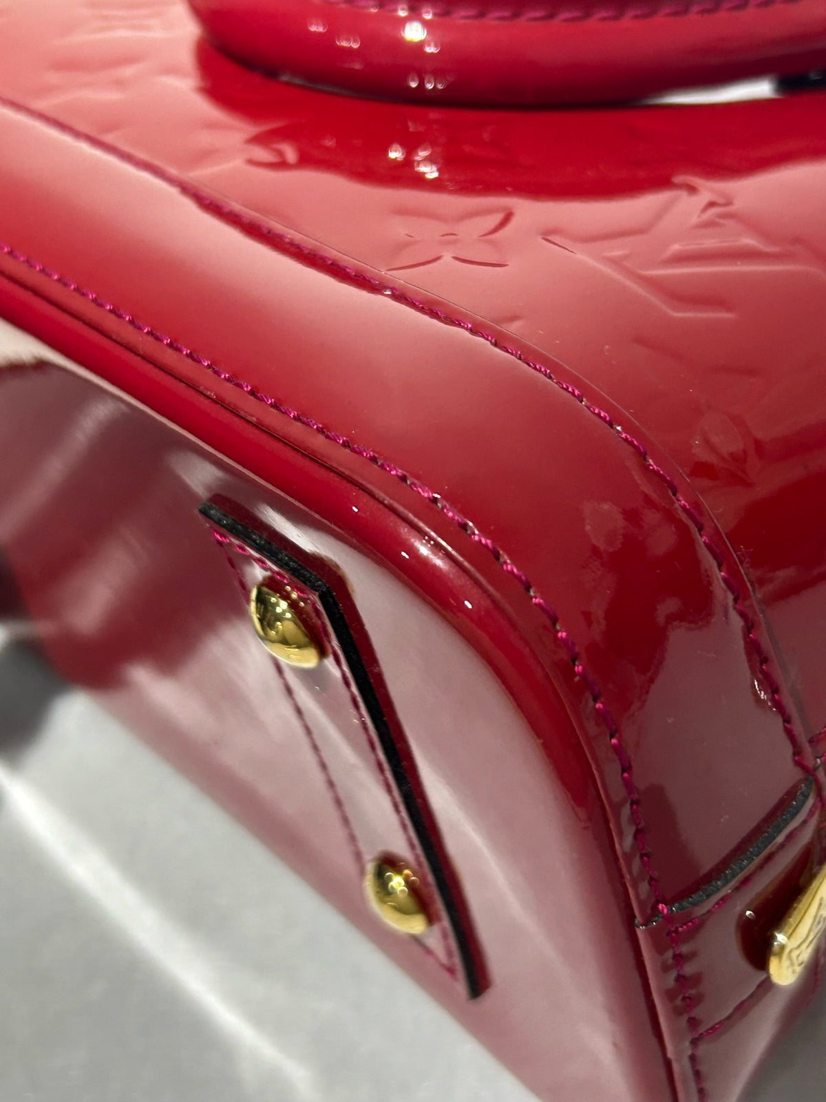 Louis Vuitton - Alma BB - Patent leather - Red - (mini)