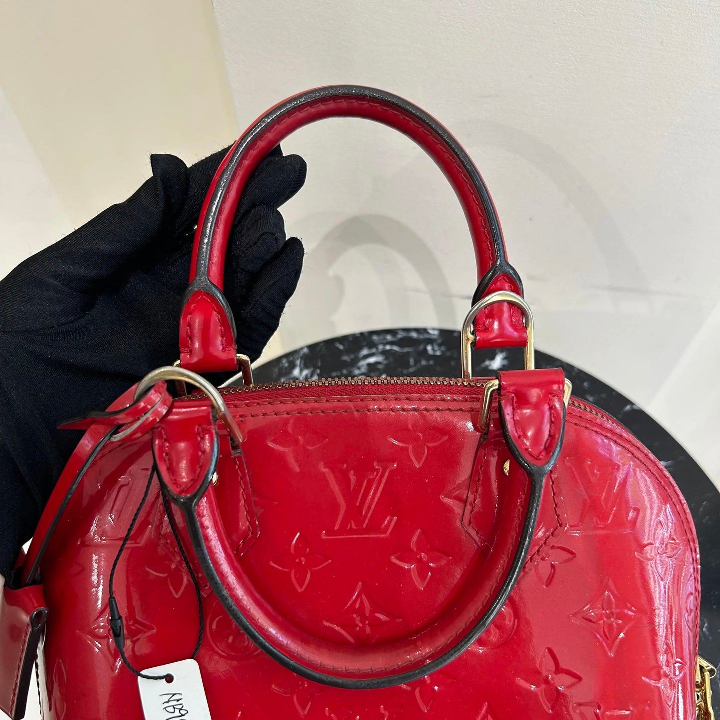 Louis Vuitton - Alma BB - Patent leather - Red - (mini)