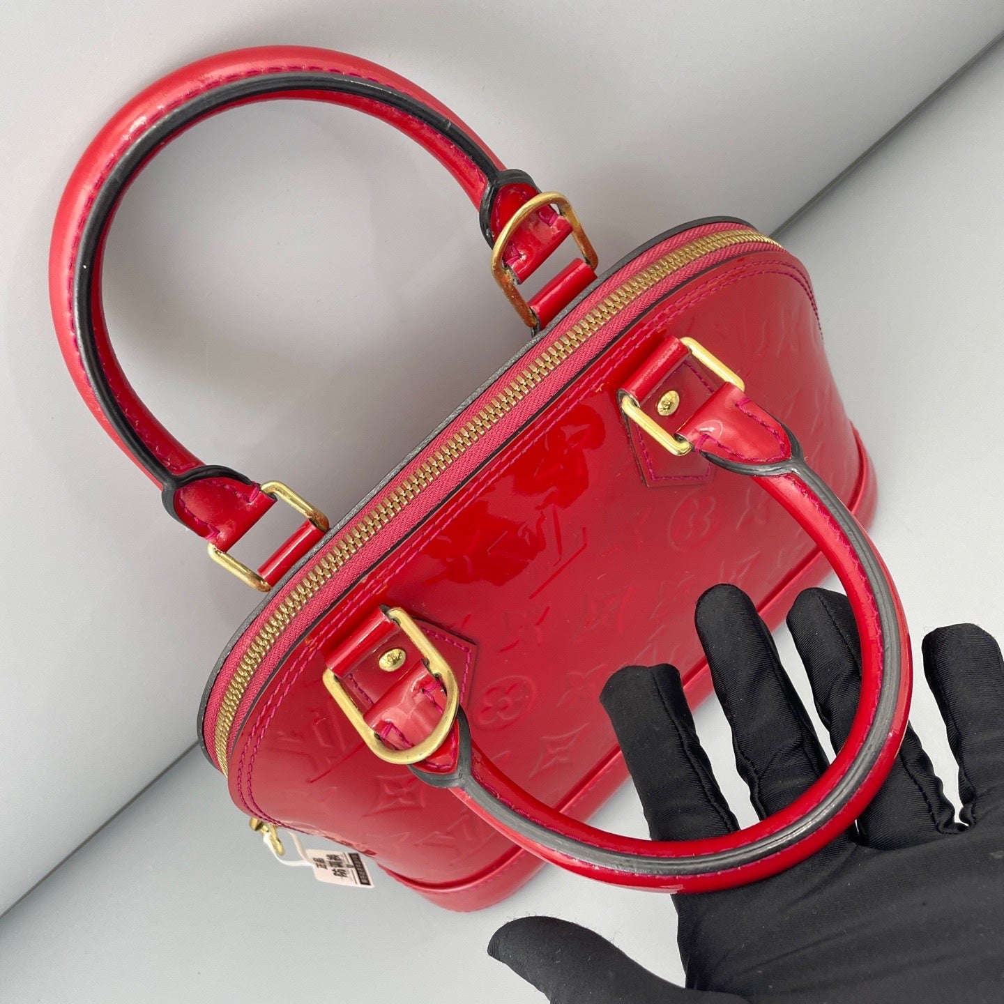 Louis Vuitton - Alma BB - Patent leather - Red - (mini)