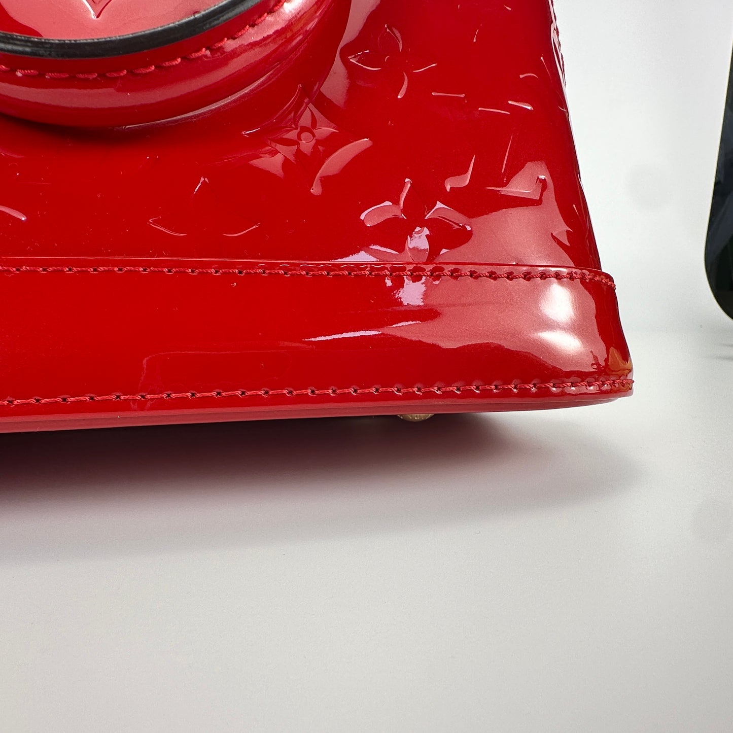 Louis Vuitton - Alma BB - Patent leather - Red - (mini)
