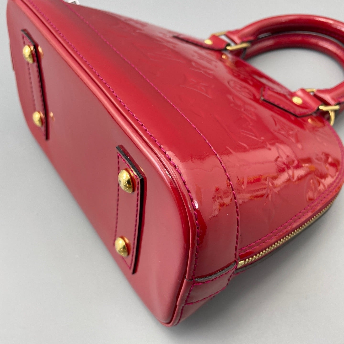 Louis Vuitton - Alma BB - Patent leather - Red - (mini)