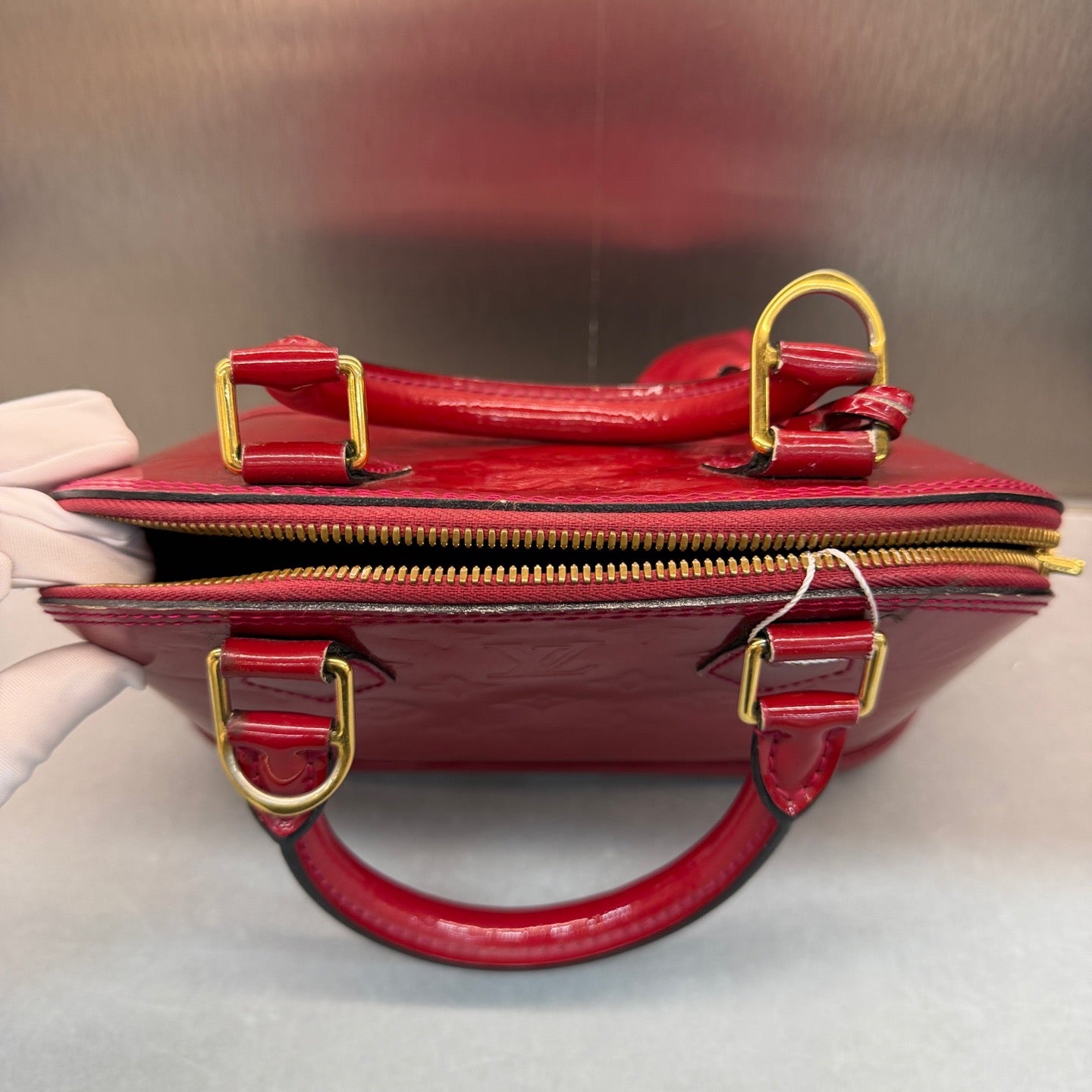 Louis Vuitton - Alma BB - Patent leather - Red - (mini)