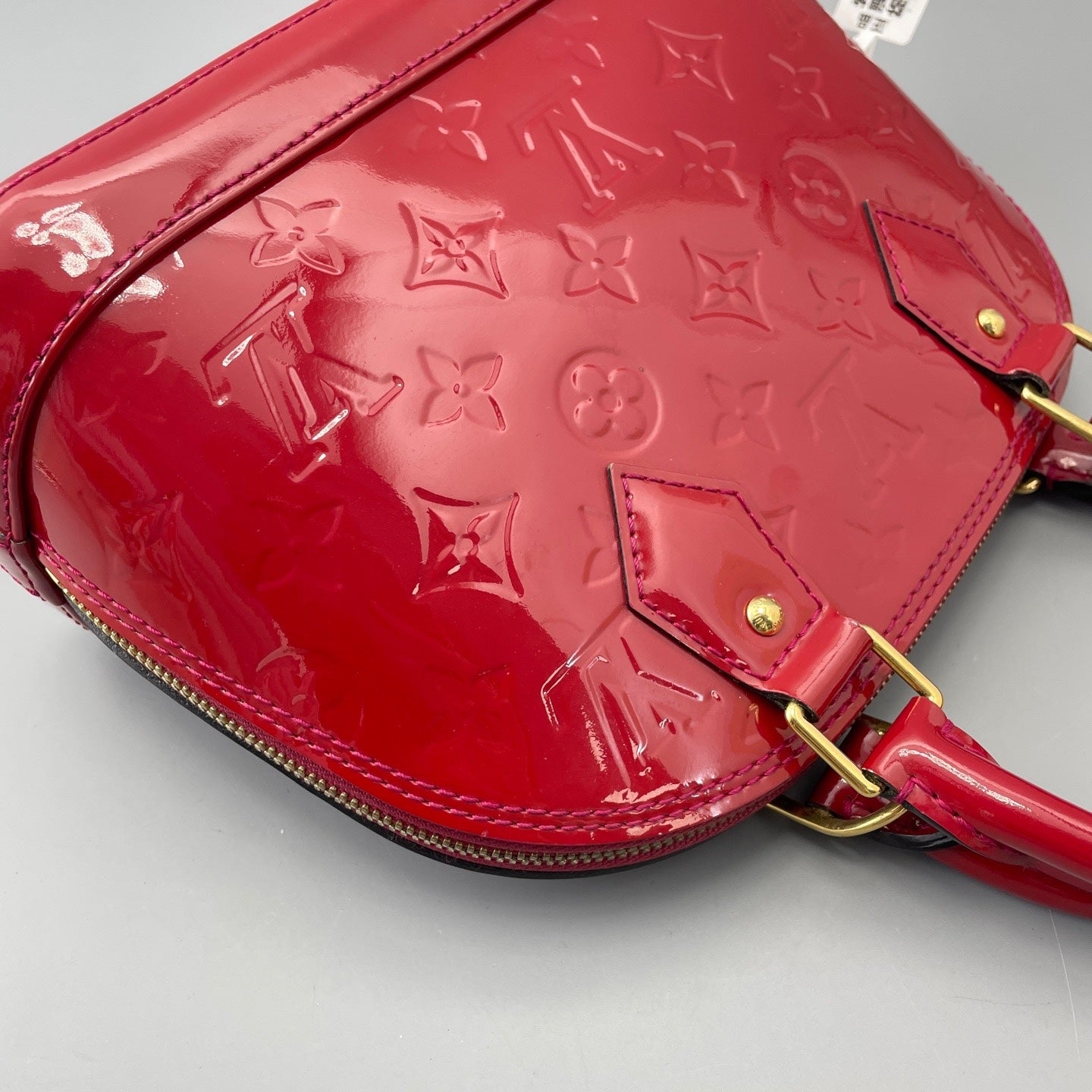 Louis Vuitton - Alma BB - Patent leather - Red - (mini)