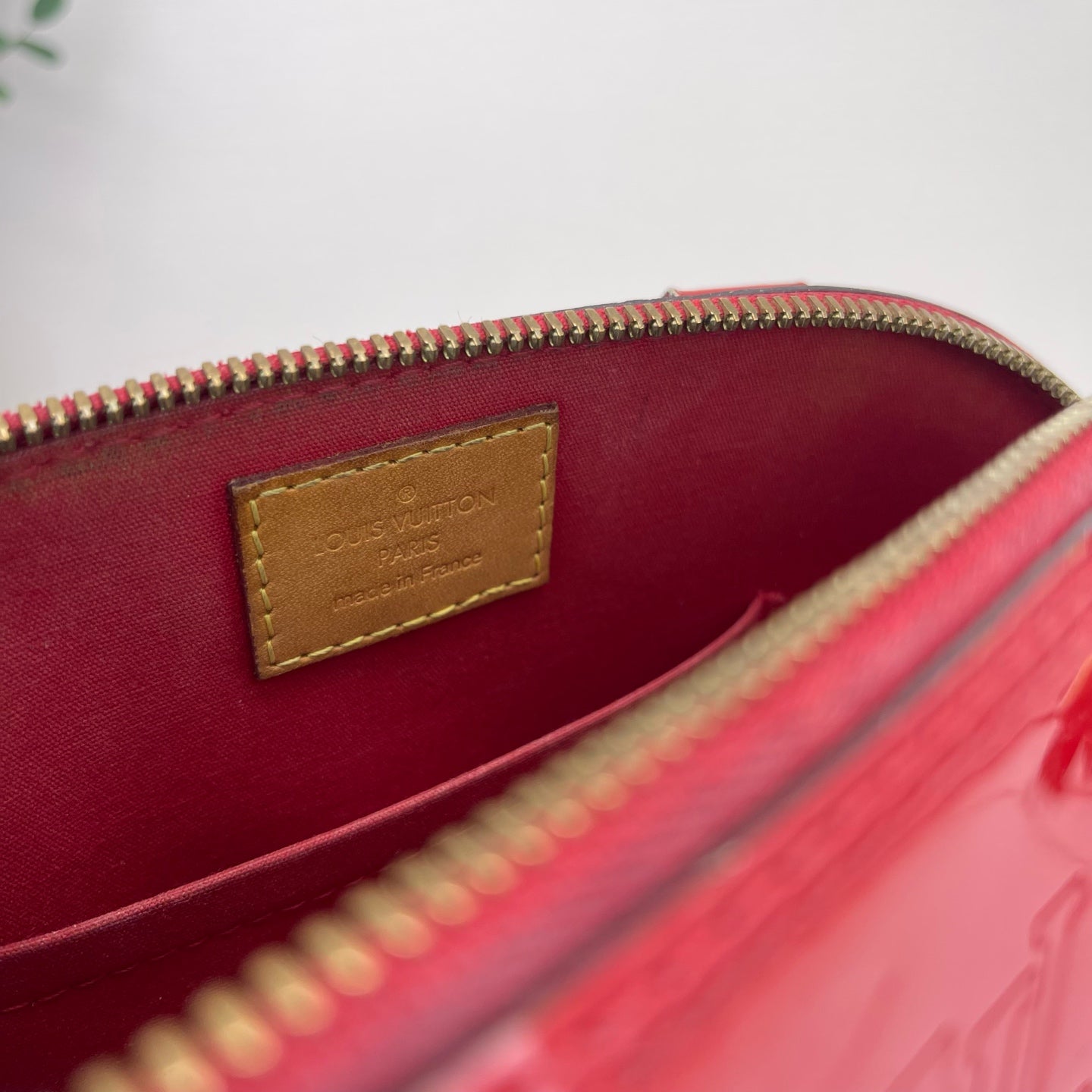 Louis Vuitton - Alma BB - Patent leather - Red - (mini)