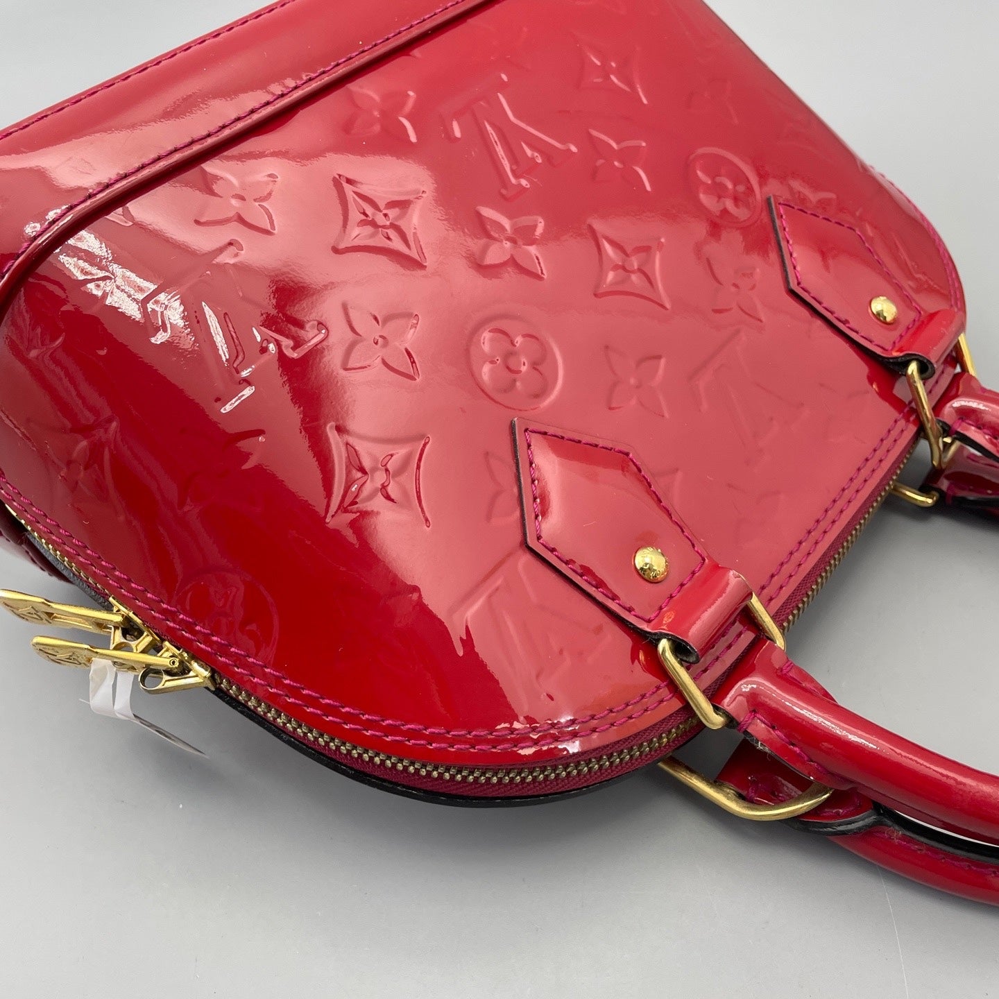 Louis Vuitton - Alma BB - Patent leather - Red - (mini)