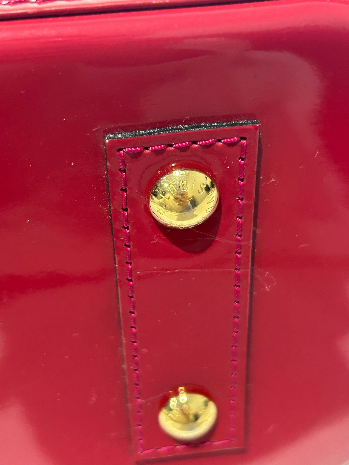 Louis Vuitton - Alma BB - Patent leather - Red - (mini)