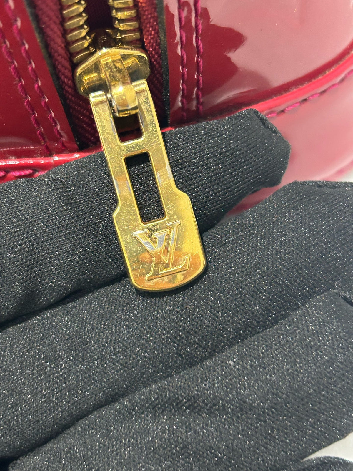 Louis Vuitton - Alma BB - Patent leather - Red - (mini)
