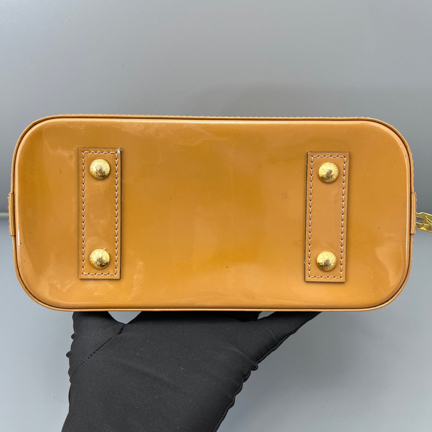 Louis Vuitton - Alma BB - Patent leather - Yellow - (mini)