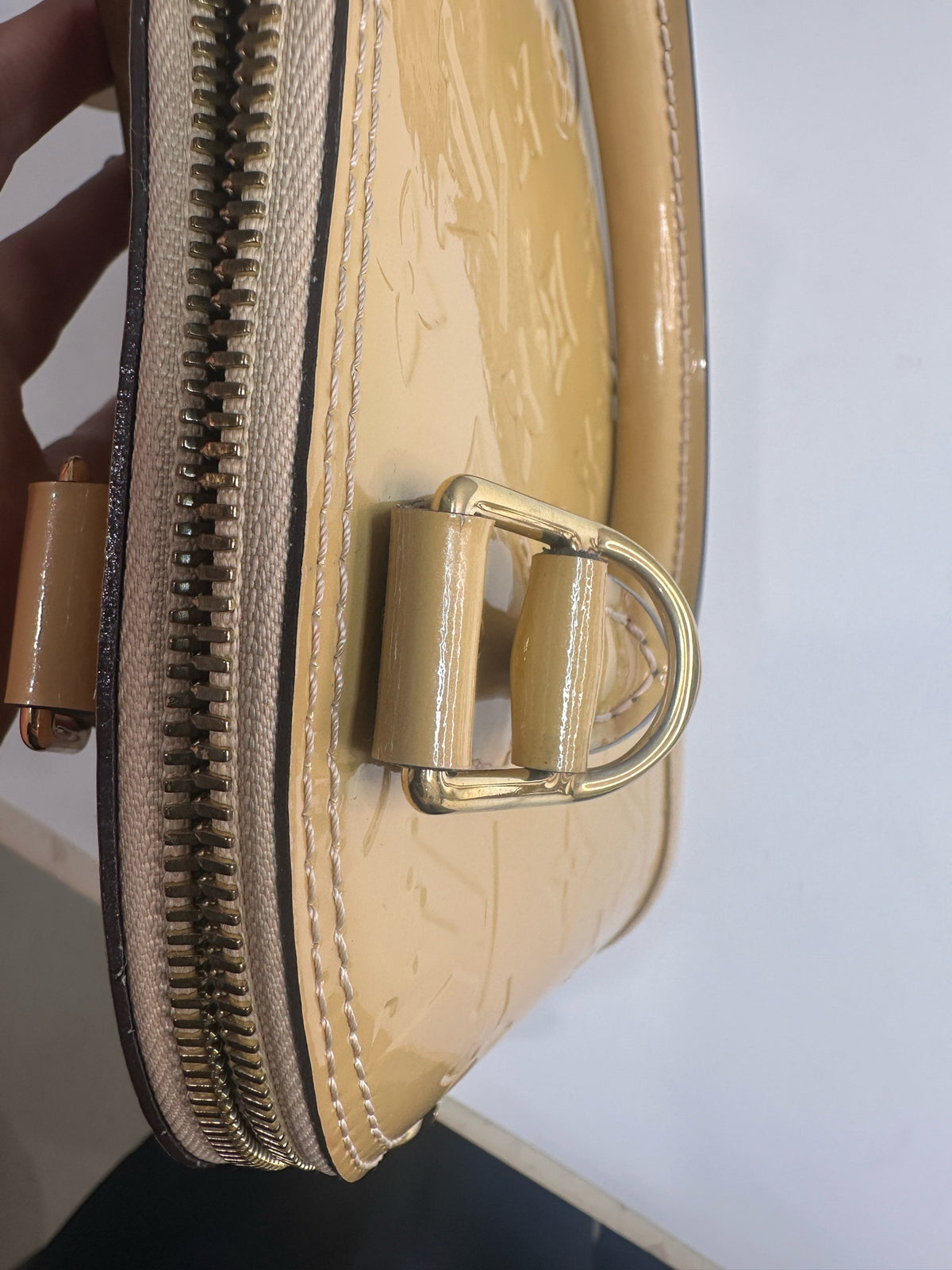 Louis Vuitton - Alma BB - Patent leather - Yellow - (mini)