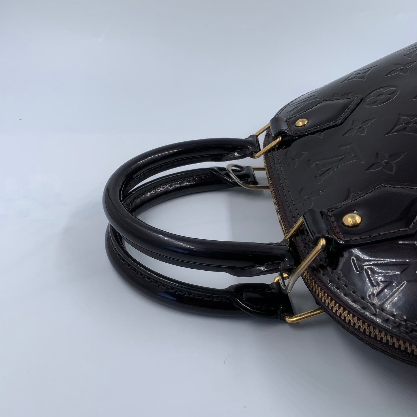 Louis Vuitton - Alma BB Vernis - Patent leather - Black - (mini)
