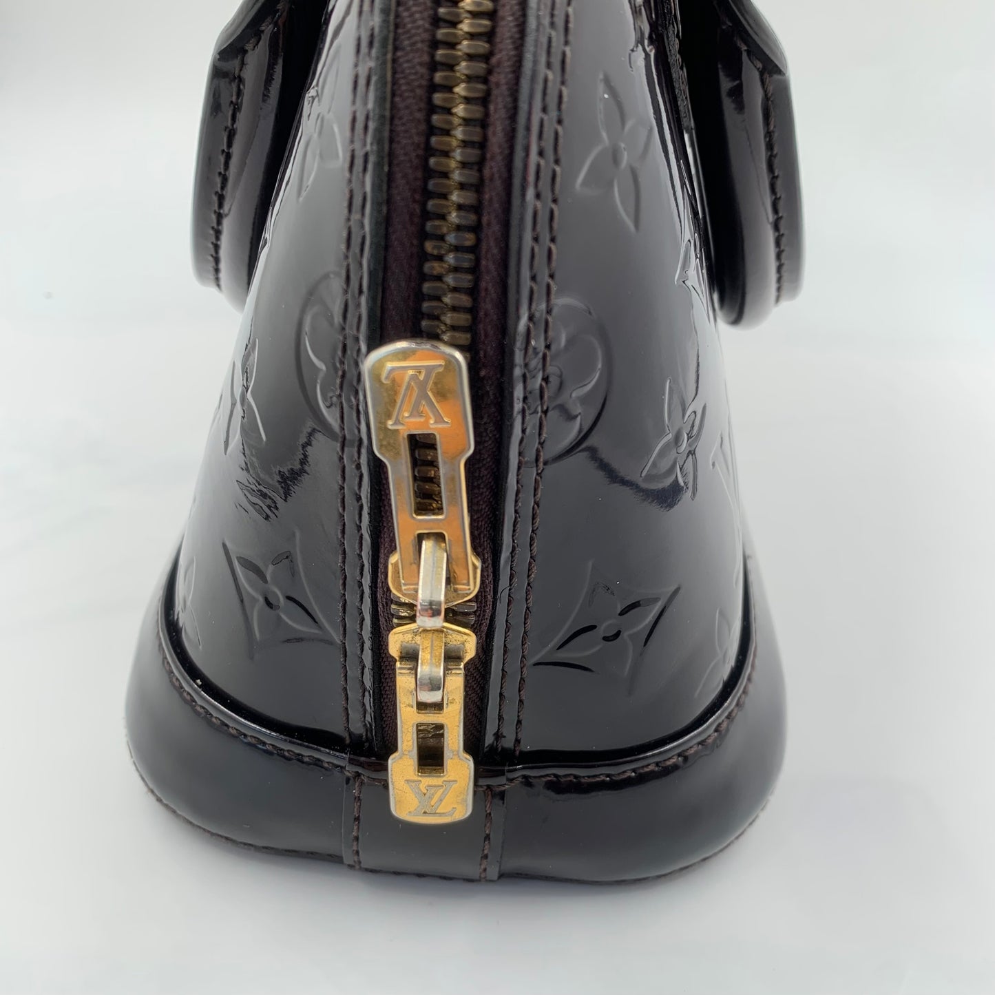 Louis Vuitton - Alma BB Vernis - Patent leather - Black - (mini)