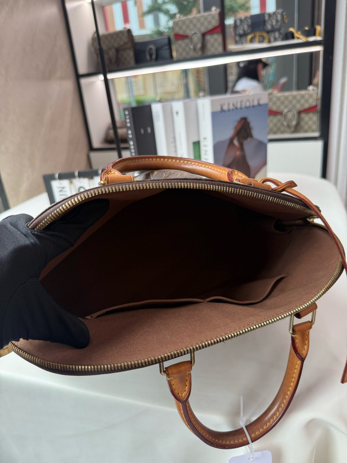 Louis Vuitton - Alma - Cloth - Brown - (large)