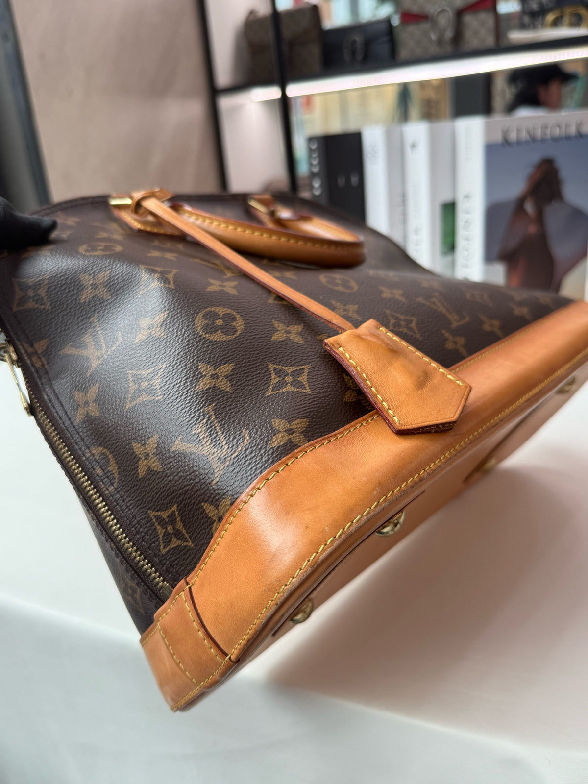 Louis Vuitton - Alma - Cloth - Brown - (large)