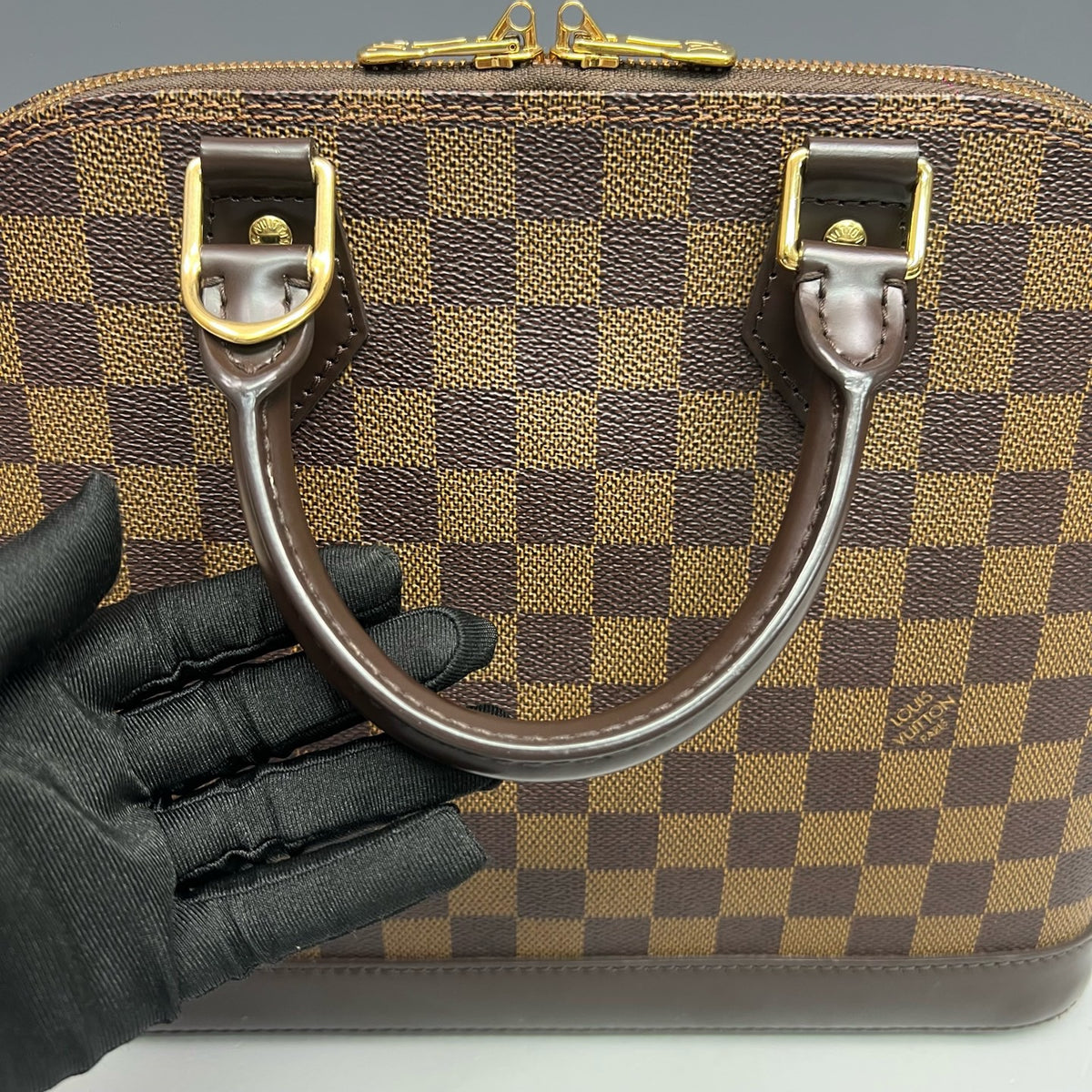 Louis Vuitton - Alma - Cloth - Brown - (medium)