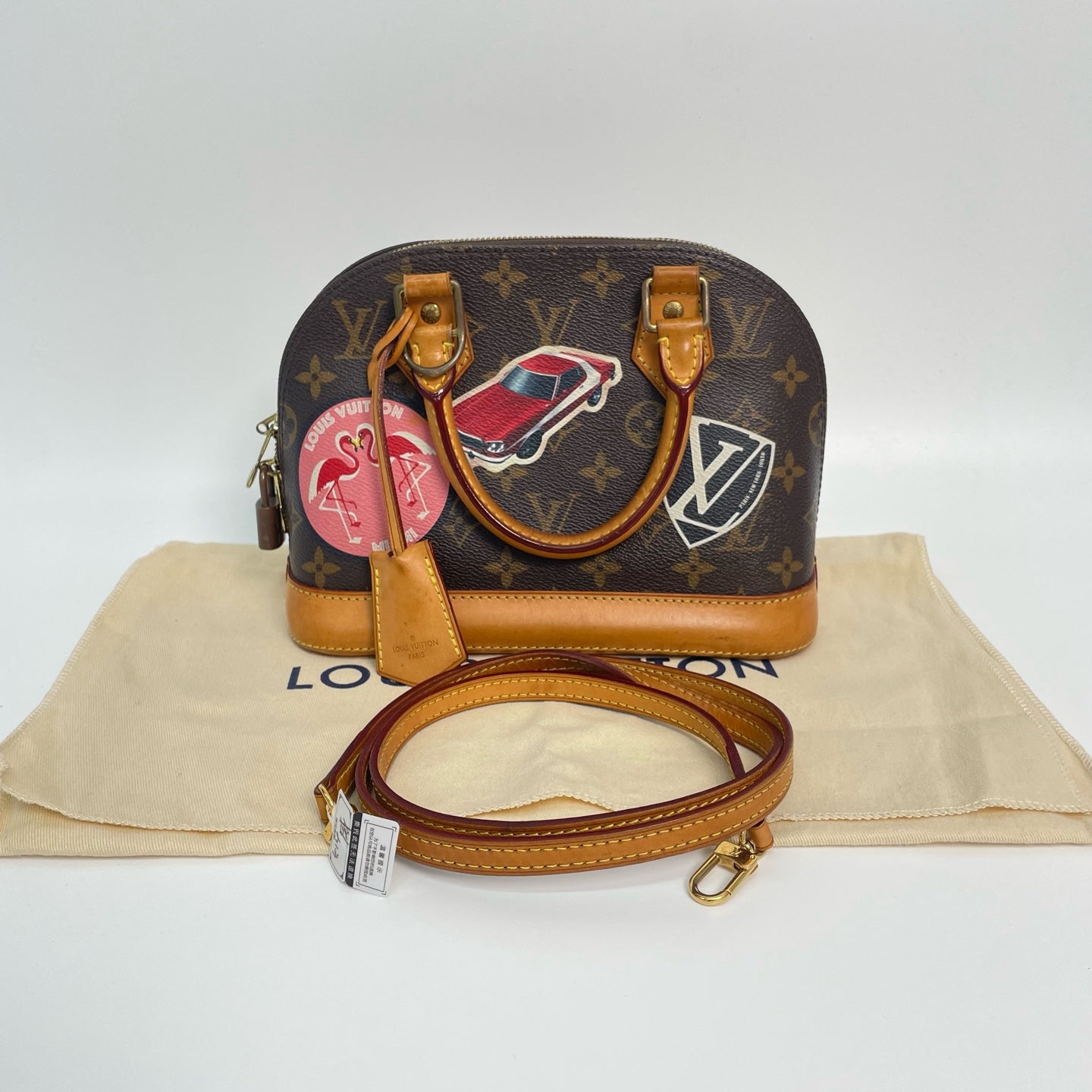 Louis Vuitton - Alma - Cloth - Brown - (mini)