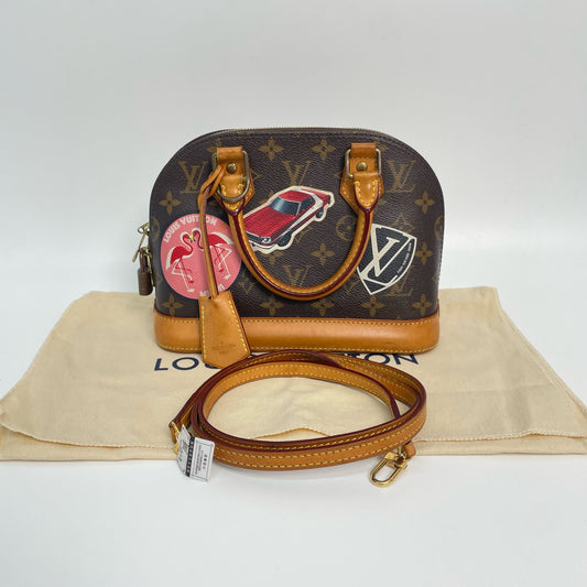 Louis Vuitton - Alma - Cloth - Brown - (mini)