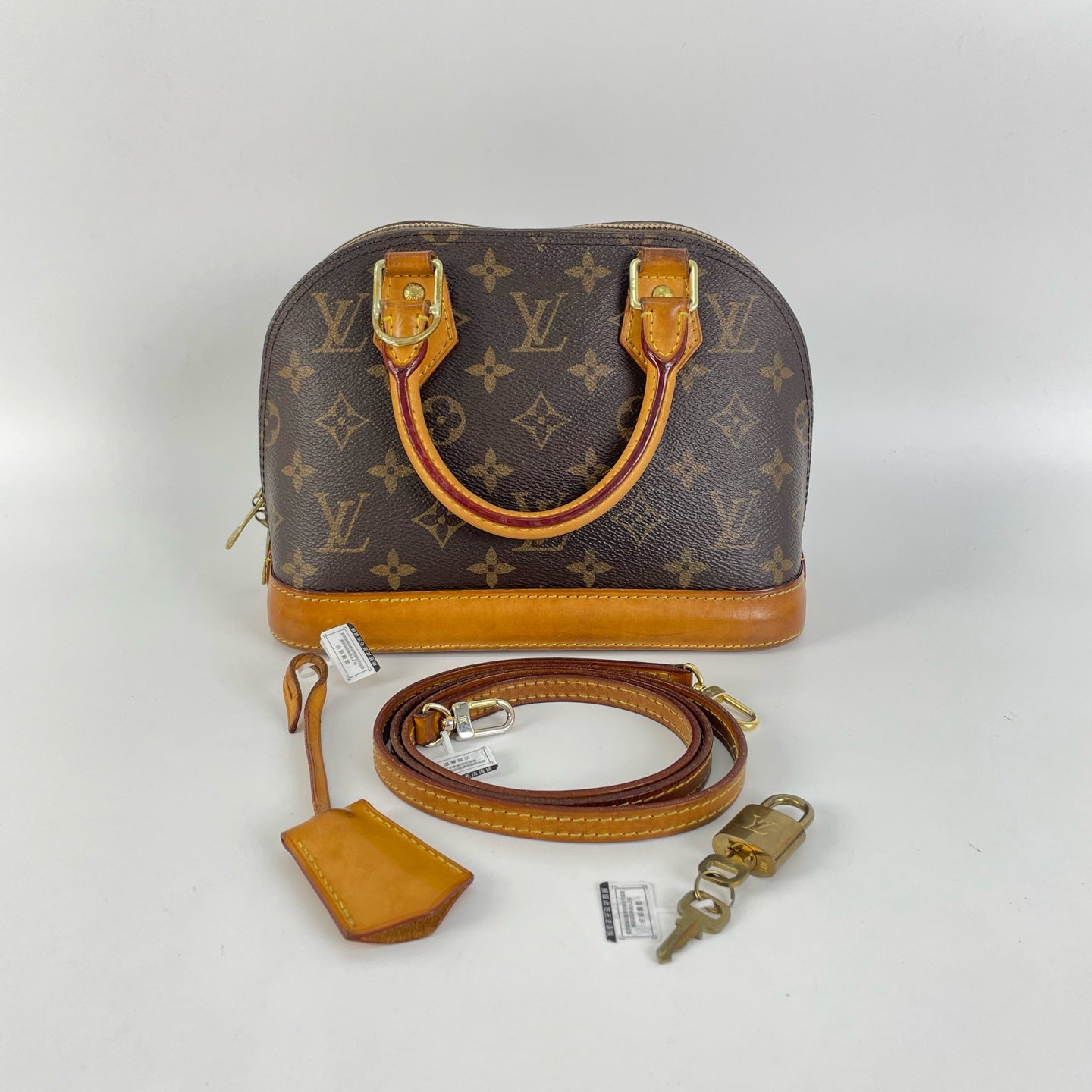 Louis Vuitton - Alma - Cloth - Brown - (mini)