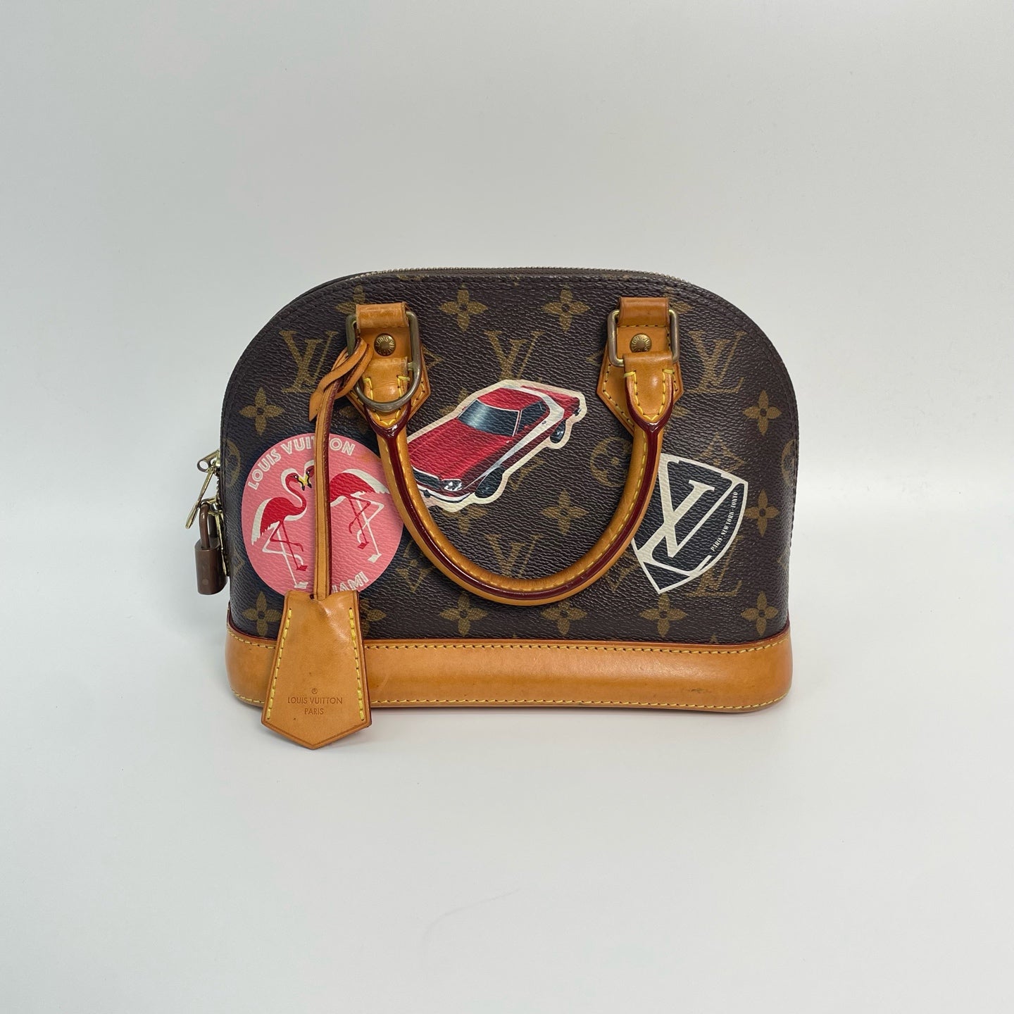 Louis Vuitton - Alma - Cloth - Brown - (mini)