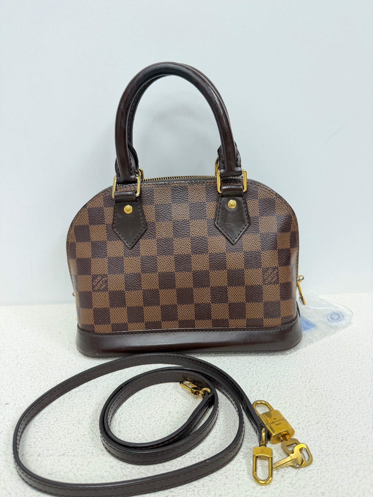 Louis Vuitton - Alma - Cloth - Brown - (mini)