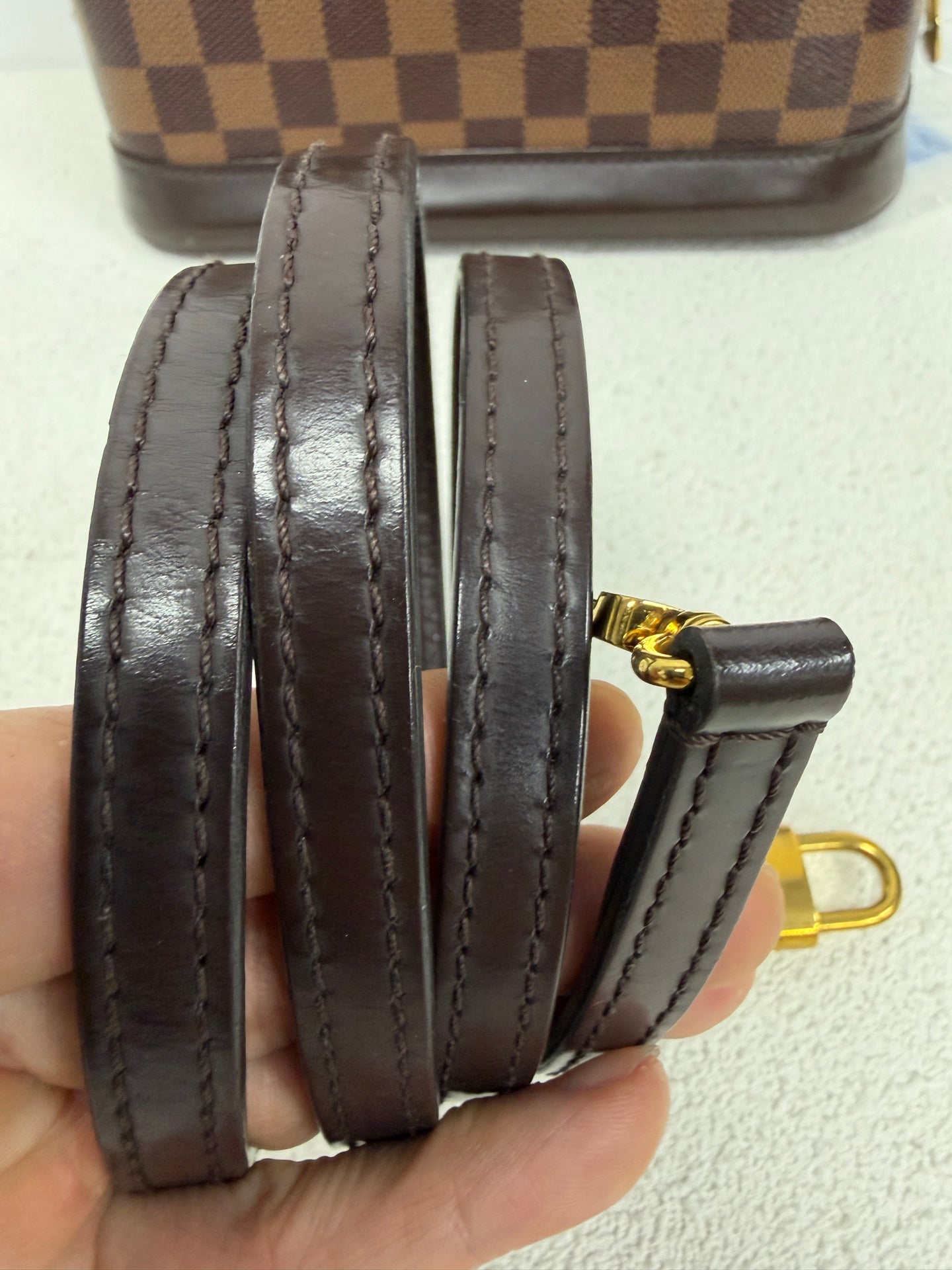 Louis Vuitton - Alma - Cloth - Brown - (mini)