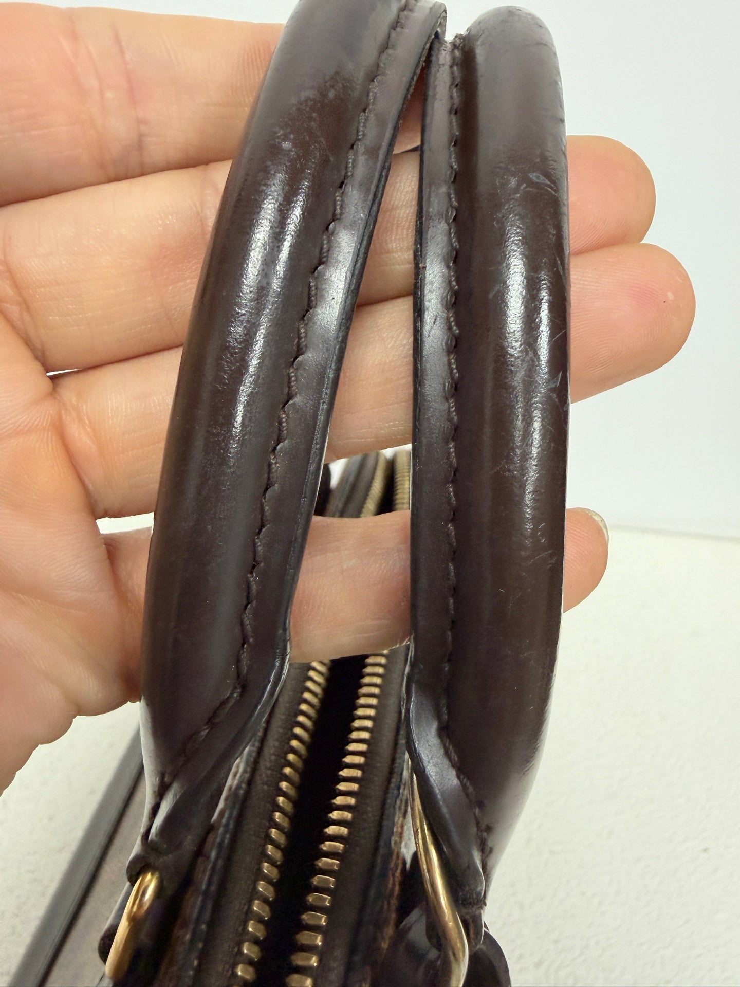Louis Vuitton - Alma - Cloth - Brown - (mini)