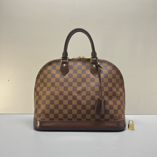 Louis Vuitton - Alma - Leather - Brown - (large)