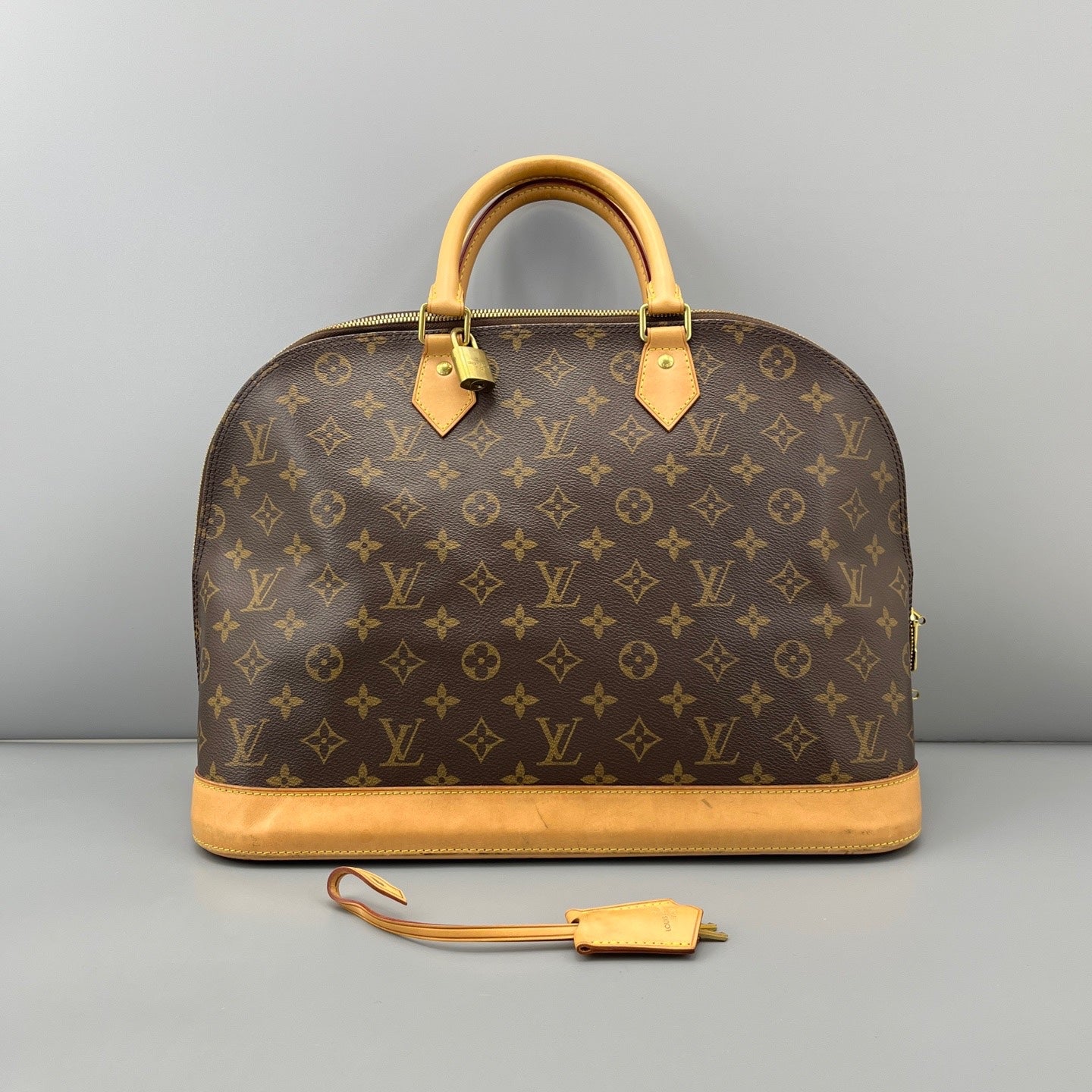 Louis Vuitton - Alma - Leather - Brown - (large)