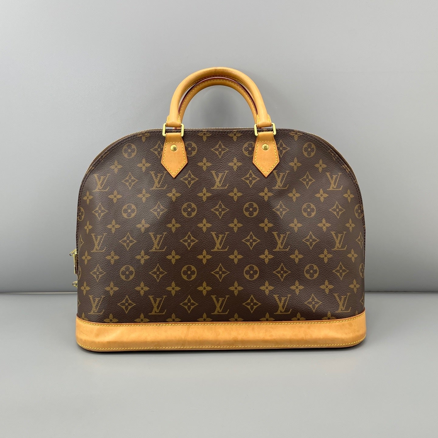 Louis Vuitton - Alma - Leather - Brown - (large)