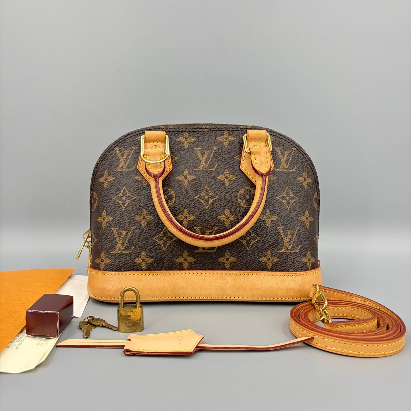 Louis Vuitton - Alma - Leather - Brown - (mini)