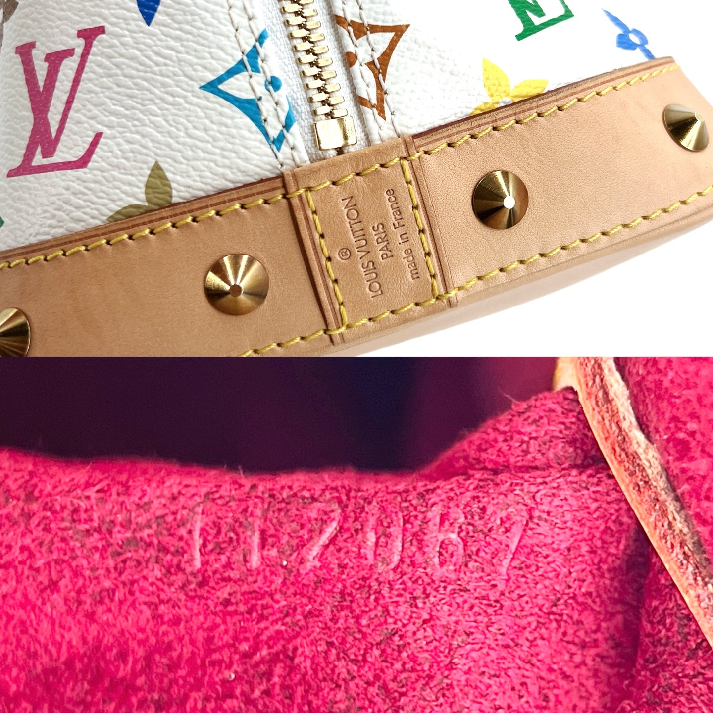 Louis Vuitton - Alma - Leather - Multicolour - (medium)