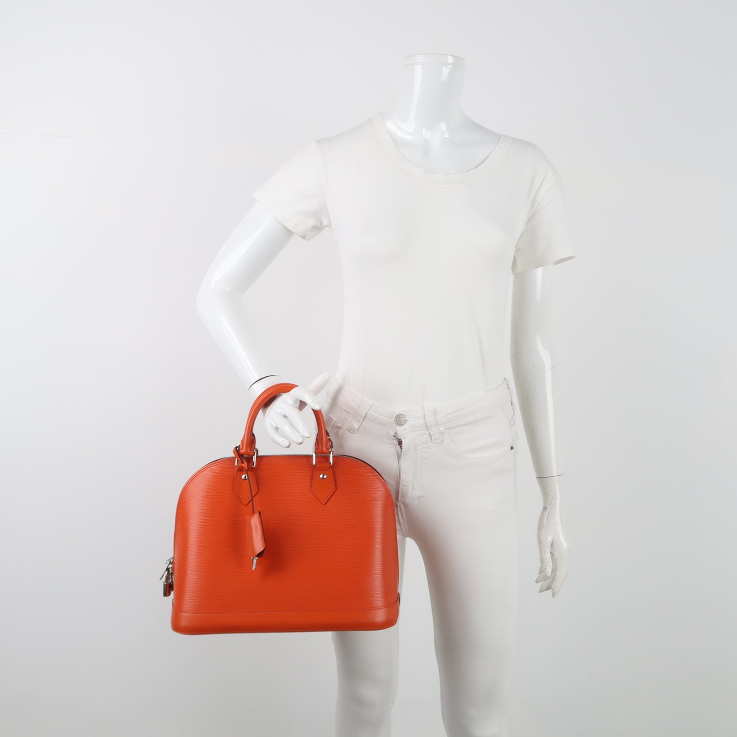 Louis Vuitton - Alma - Leather - Orange - (Small)