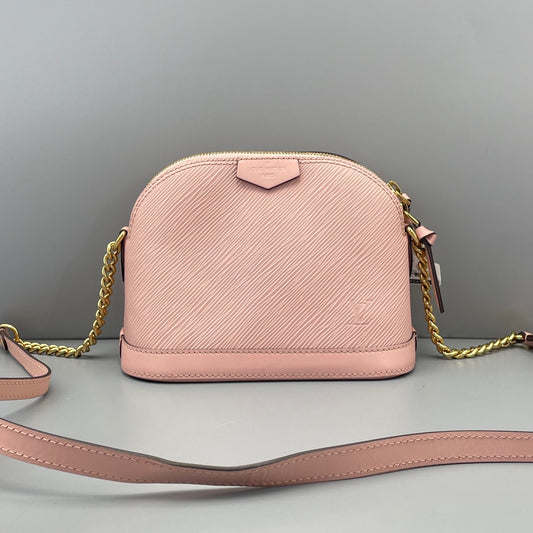 Louis Vuitton - Alma - Leather - Pink - (Small)