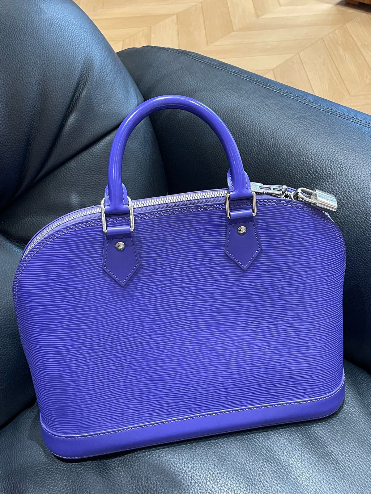 Louis Vuitton - Alma - Leather - Purple
