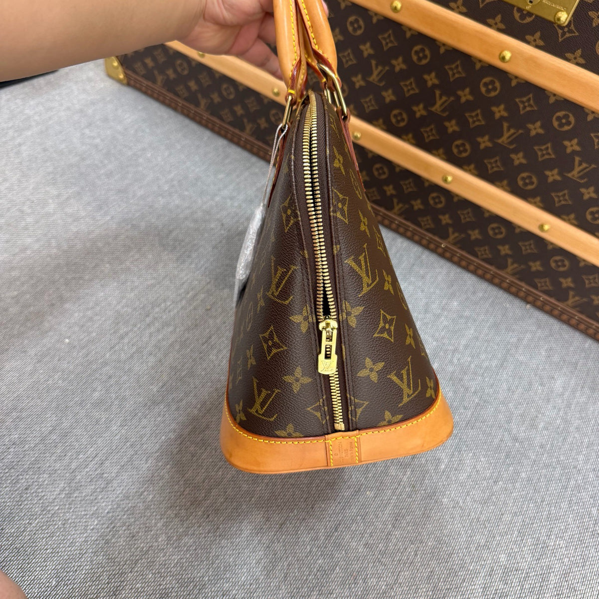 Louis Vuitton - Alma Medium - Cloth - Brown - (medium)