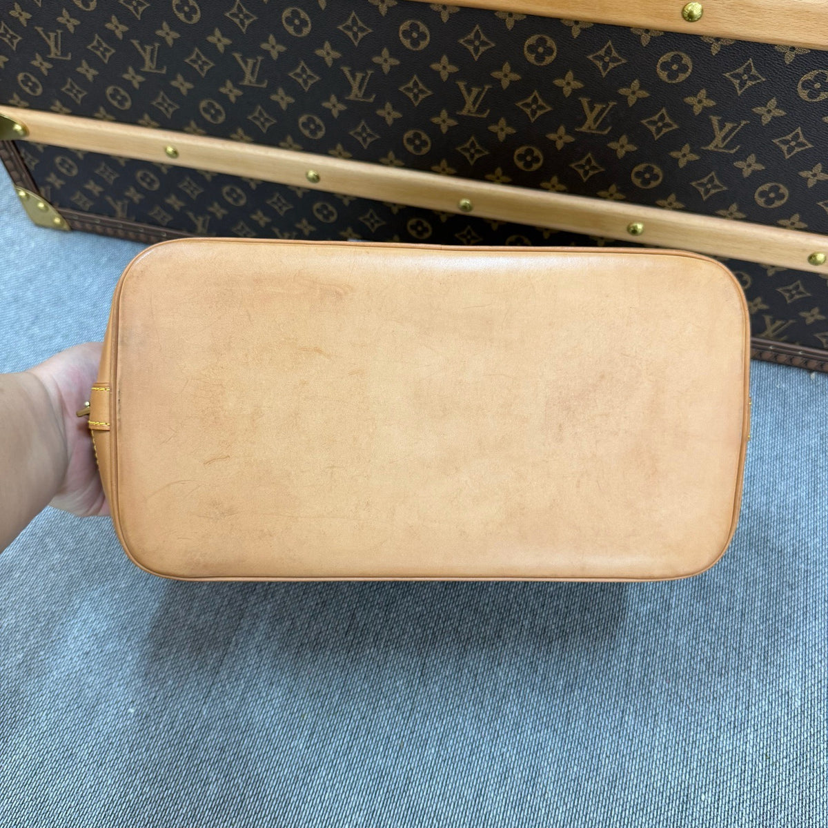 Louis Vuitton - Alma Medium - Cloth - Brown - (medium)