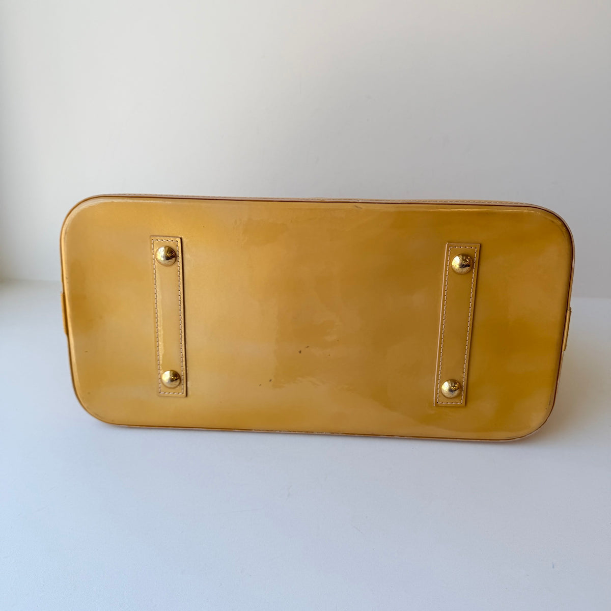 Louis Vuitton - Alma Medium - Patent leather - Yellow - (medium)
