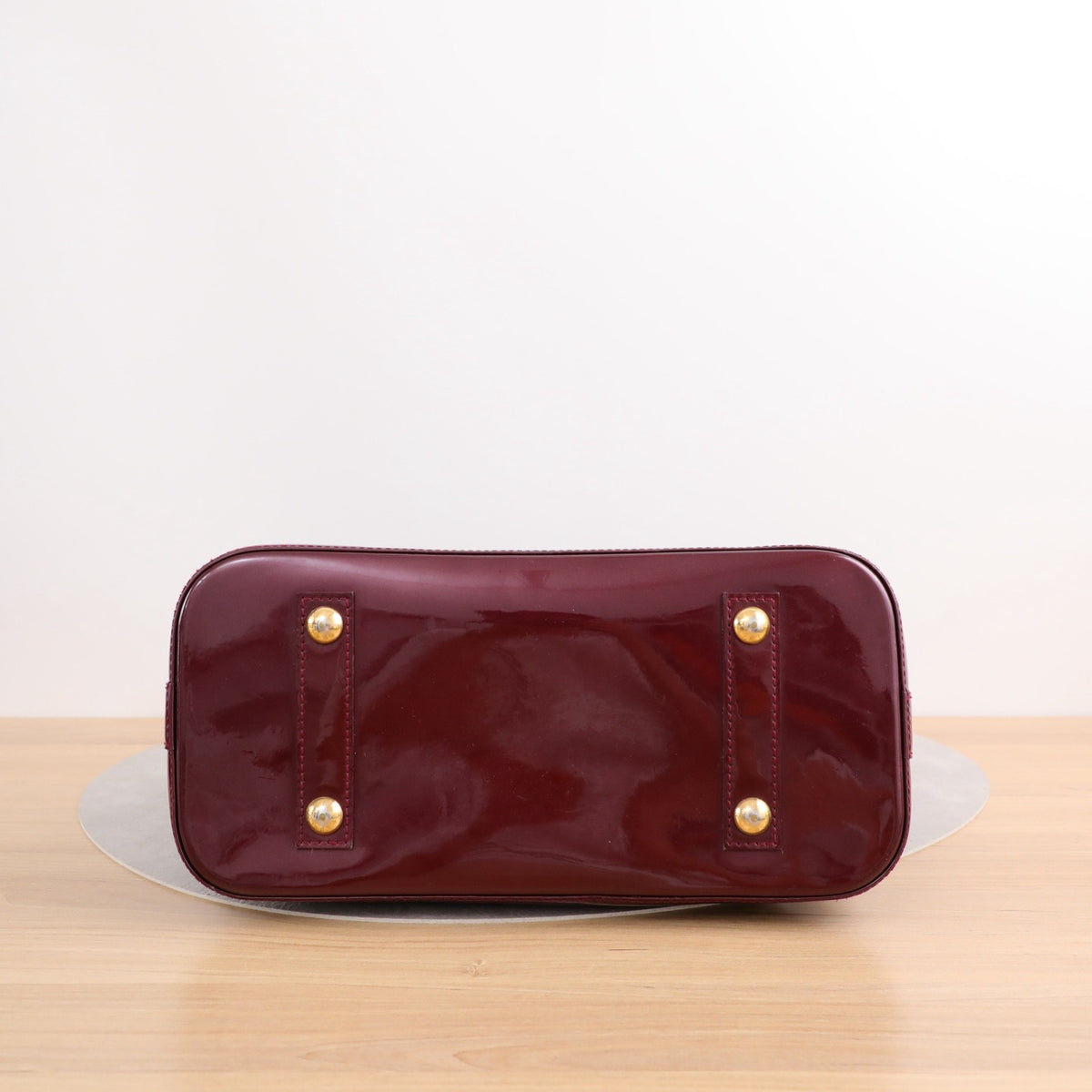 Louis Vuitton - Alma - Patent leather - Burgundy